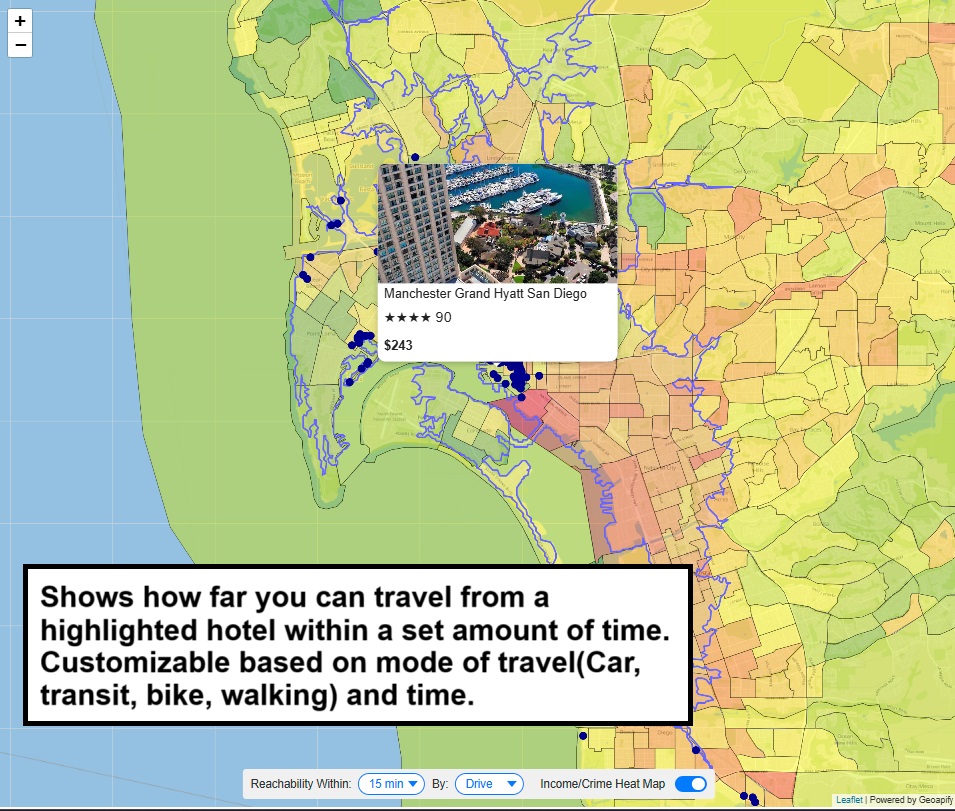 Isochrone Example